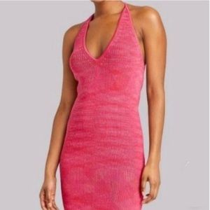 20 Women’s Wild Fable Women's Pink halter knit Dress NWT size XXL